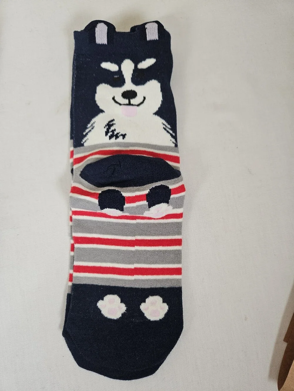 Dog Lover Novelty Crew Socks Set of 5 Pairs NWT Cute Puppy Animal Socks